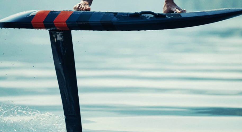 Balade e-foil sur l'eau calme Île de Ré